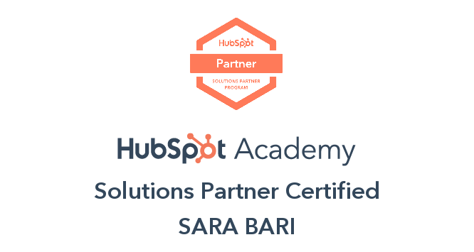 Solutions Partner Certified - Sara Bari