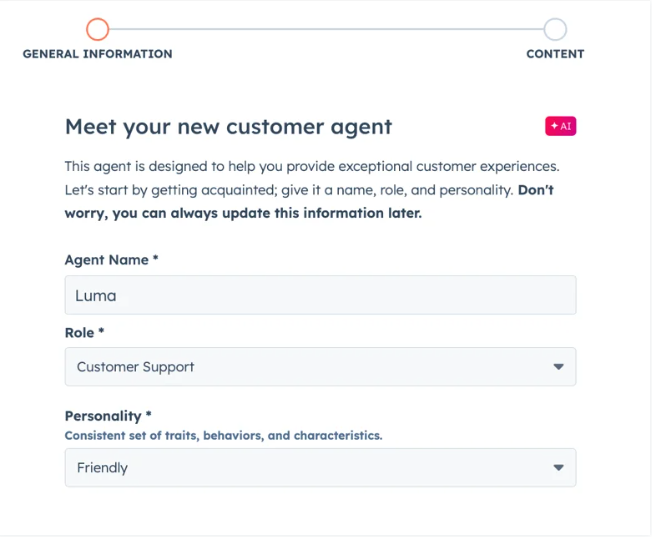 Sales AI Breeze Customer Agent HubSpot