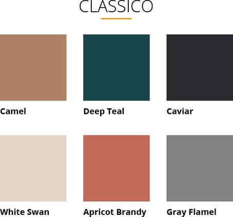 tabella colori pantone 2019