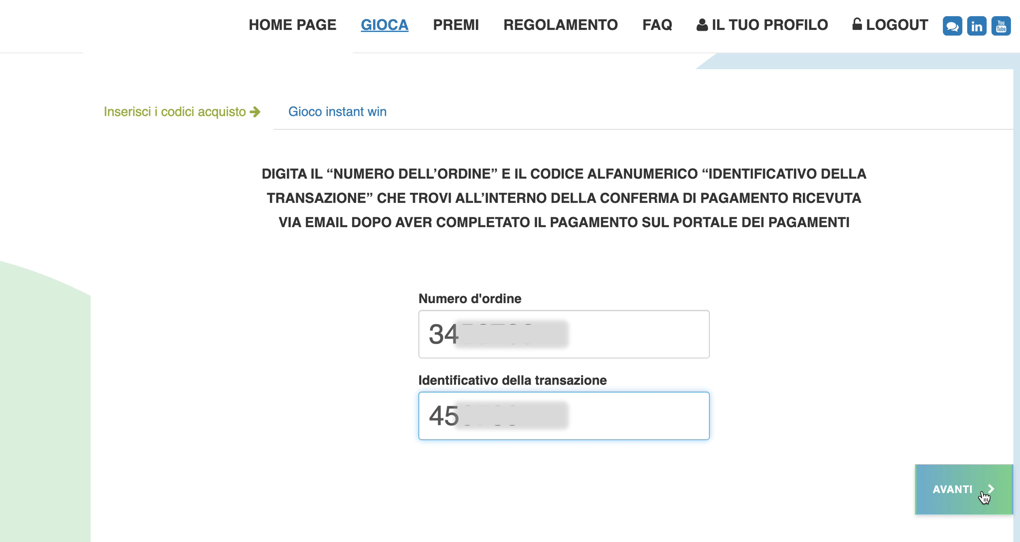 codice concorsi a premi