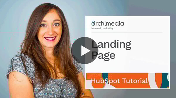 landing page tutorial hubspot italiano