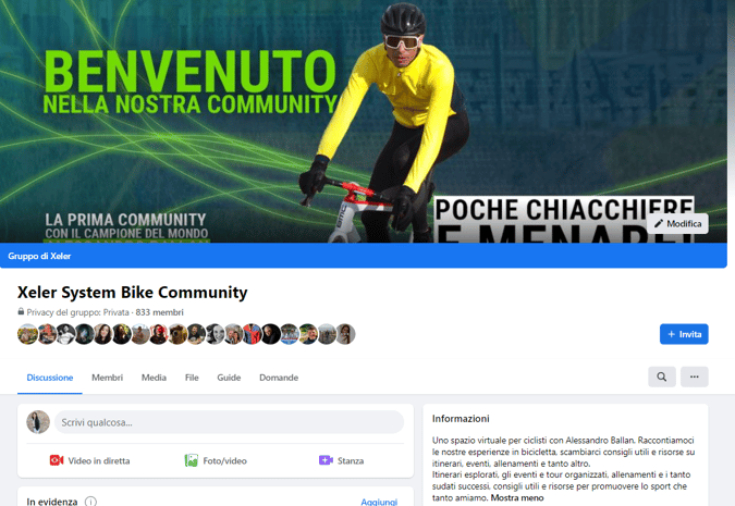 alessadro ballan influencer ciclismo